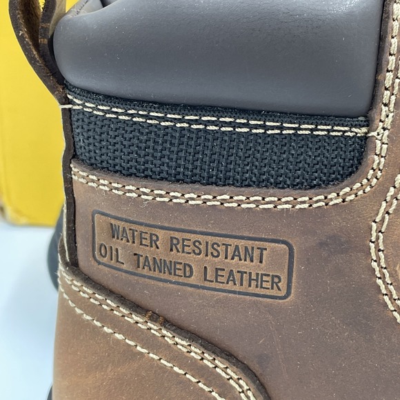 AdTec Womens Brown 6in Steel Toe Crazy Horse Leather Work Boots 2413 Sz 9.5 NEW - Picture 7 of 9